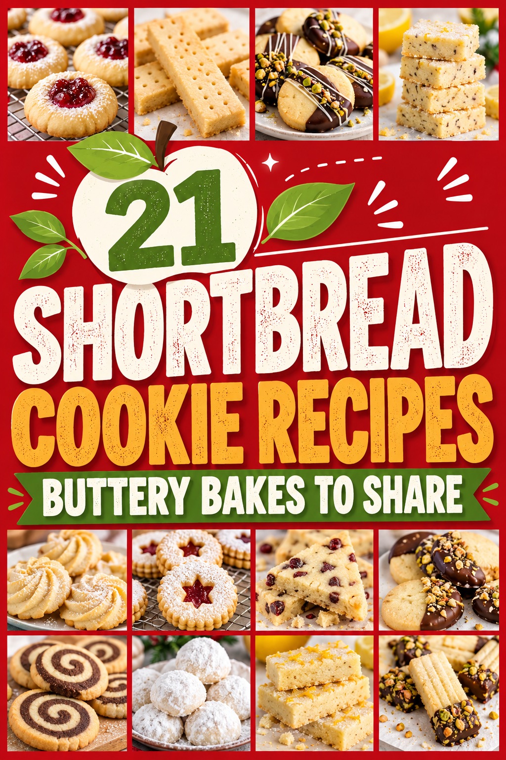 Shortbread cookie collection