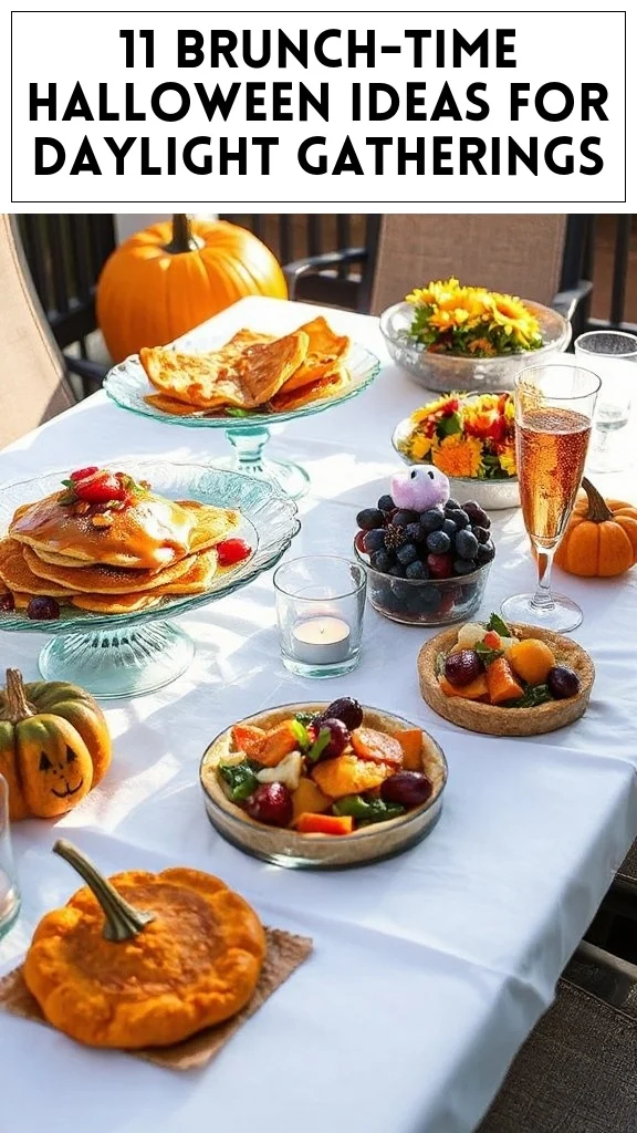 Halloween brunch recipes